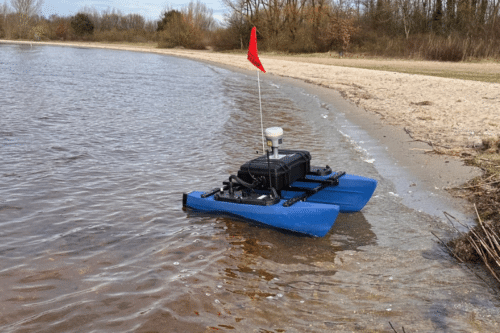 HydroScout; USV; onbemande peilboot; Geometius