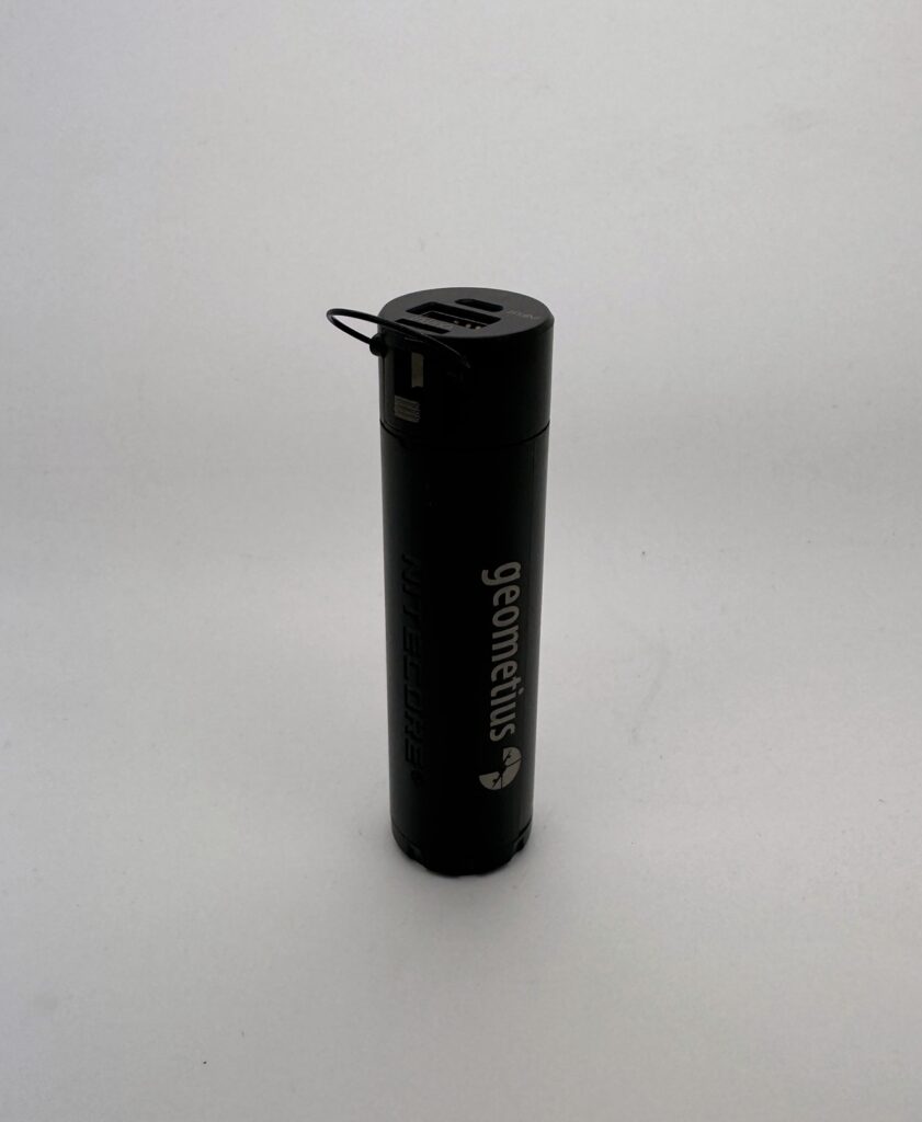 DA2 Powerbank met Geometius logo