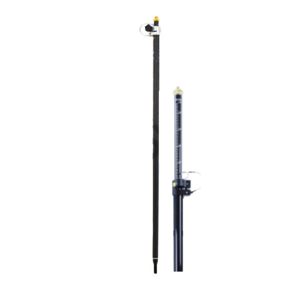 GPS stok telescopisch – volledig carbon fiber, 2.6m – POL-40051