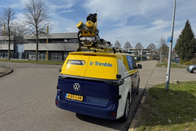 BasePoint en mobile mapping; verhuur van mobile mapping systeem bij Geometius