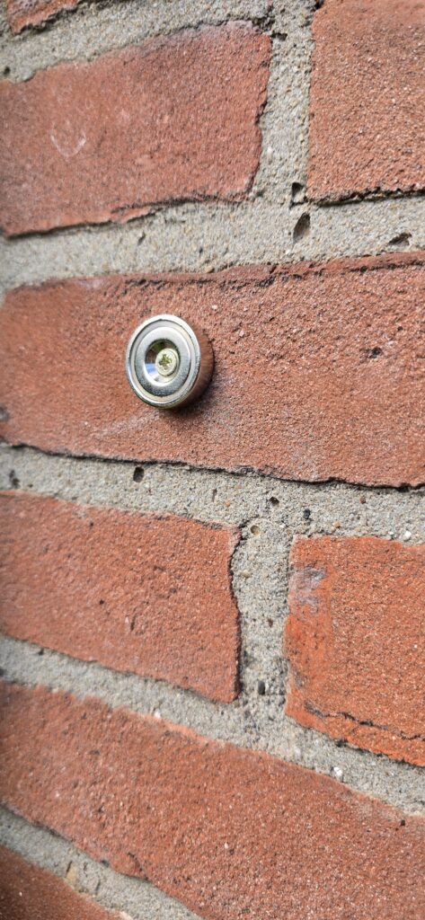 Potmagneet voor CornerCube prisma's